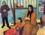 Paul Gauguin Schuffnecker's Studio France oil painting reproduction